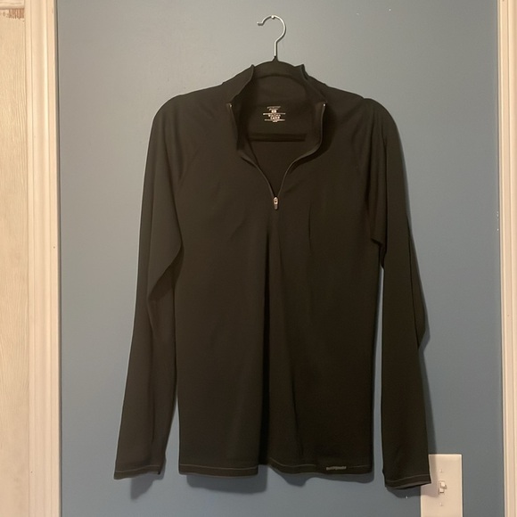 Patagonia Capilene Women’s 1/4 Zip Pullover Black Long Sleeve Size Medium - Picture 8 of 9